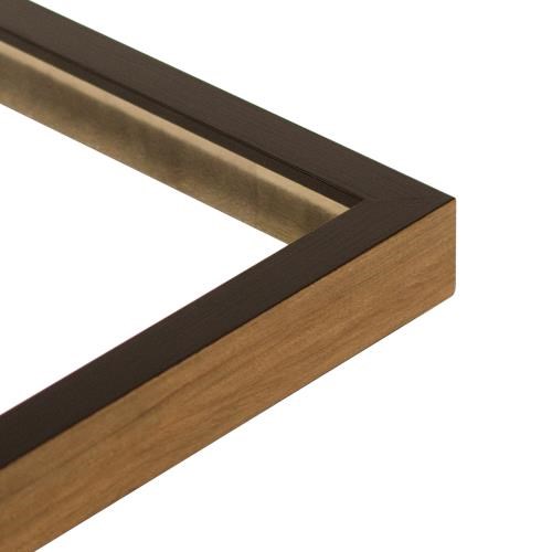 Prisma Box 20w x 35h Black/Timber Edge