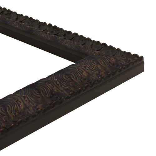 Monique Ornate 45w x 25h Antique Black