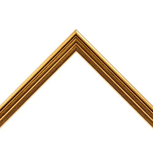 Barocco Wedge Ribbed 18w x 36h Gold