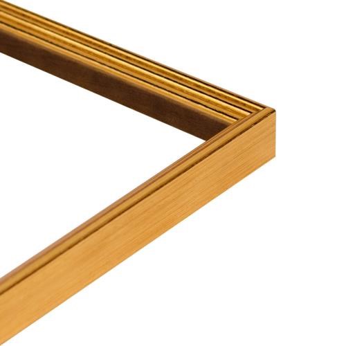 Barocco Wedge Ribbed 18w x 36h Gold