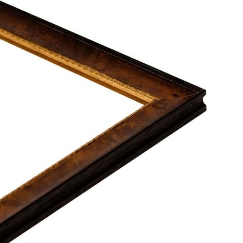 Radica Classic 33w x 22h Cognac/Gold Lip SML