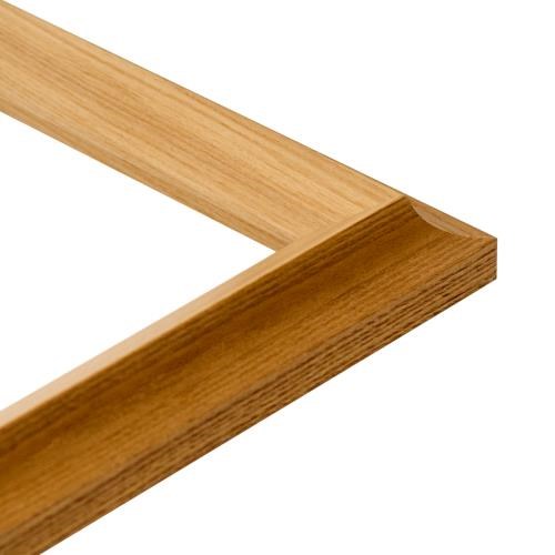 ~Frassino Scoop Bevel 44w x 33h Brwn/Natural CLEARANCE PRICE