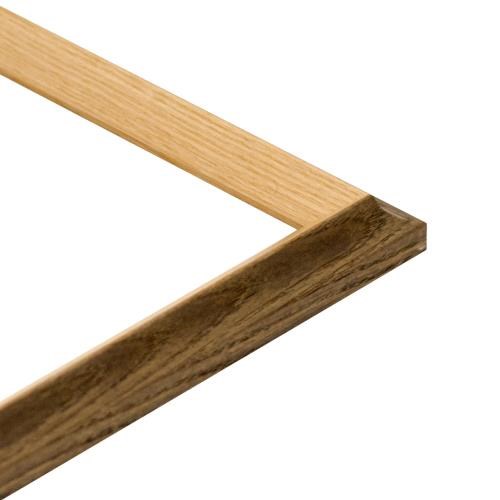 ~Frassino Scoop Bevel 24w x 20h Grey/Natural