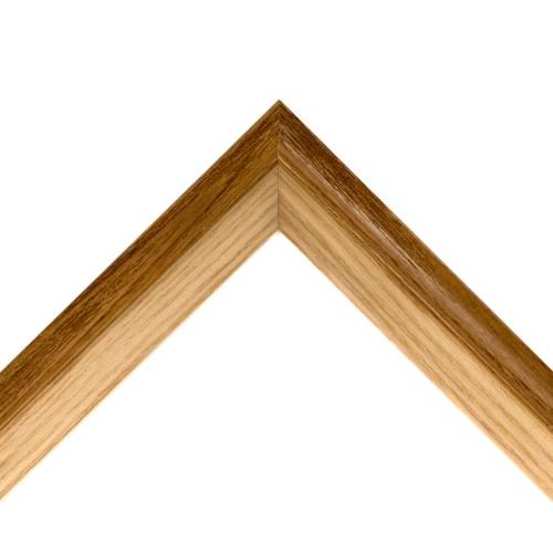 ~Frassino Scoop Bevel 24w x 20h Brown/Nat CLEARANCE PRICE