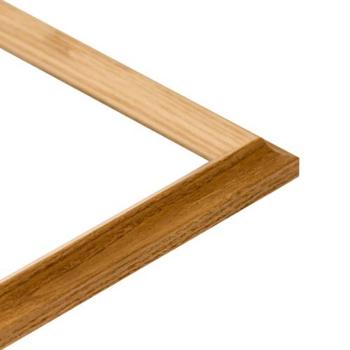 ~Frassino Scoop Bevel 24w x 20h Brown/Nat CLEARANCE PRICE
