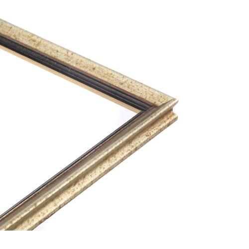 Dama Classic 18w x 18h Silver/Black Lip