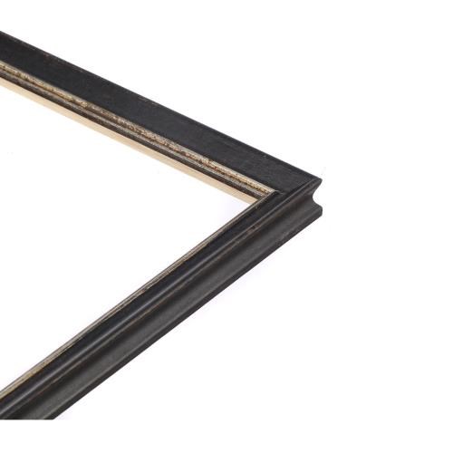 ~Dama Classic 18w x 18h Black/Silver Lip