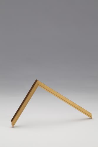 Bellini Flat Lipped Bevel Soft Gold 20w x 20h