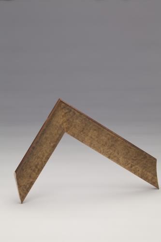 Bellini Metallics Curved Mottled Gold 70w x 40h