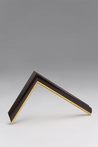 Bellini Murano High Back Black/Gold Lip Large 40w x 35h