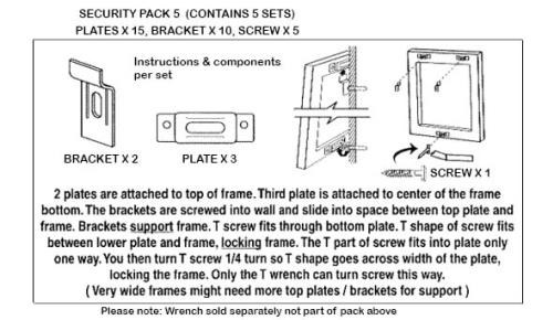 Security Sets (Pack of 5)