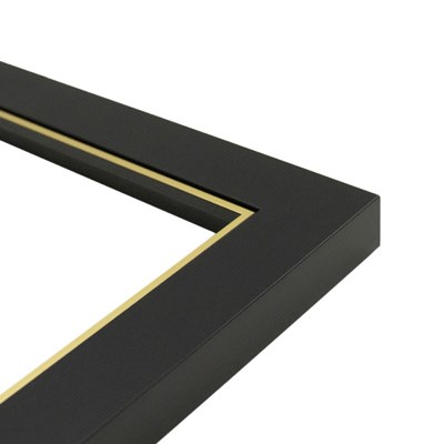 Lumina Box 30w x 20h Black/Gold