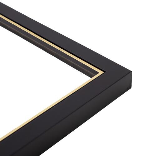 Lumina Box 20w x 20h Black/Gold