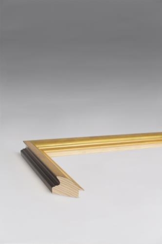 Bellini Murano High Back Gold/Black Edge Large 40w x 35h