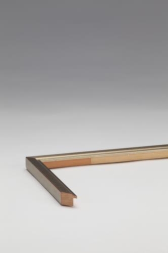Bellini Flat Lipped Bevel Soft Silver 20w x 20h
