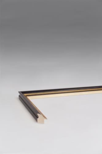 Bellini Murano High Back Black/Gold Lip Small 20w x 29h