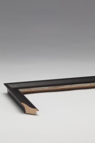 Bellini Swept Black/Silver INDENT 41w x 30h