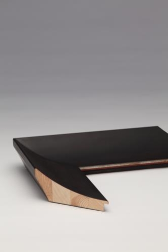 Bellini Metallics Wide Black INDENT 120w x 65h
