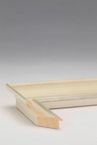 ~Bellini High Back Silver/White INDENT 100w x 92h