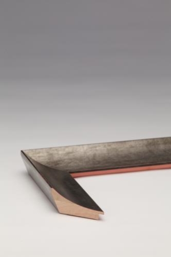 Bellini Metallics Curved Mottled Silver INDENT 70w x 40h