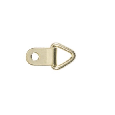 Mini D Ring Brass Plated (100)