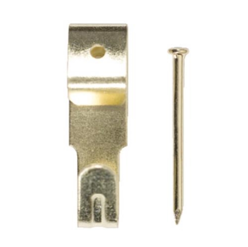 Hook & Nail Brass Med – 25Lb (100)