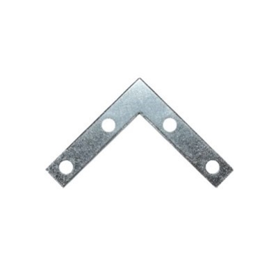 L Plate 10mm x 52mm Zinc Plated (20)