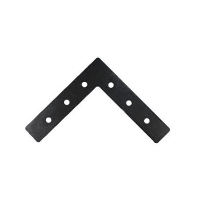L Plate 20mm x 100mm Black (12)