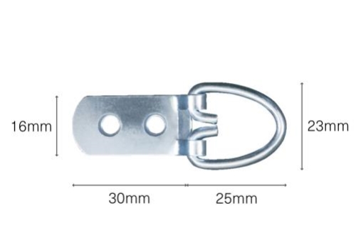 Strap Hanger Wide - Double Hole (100/Pack)