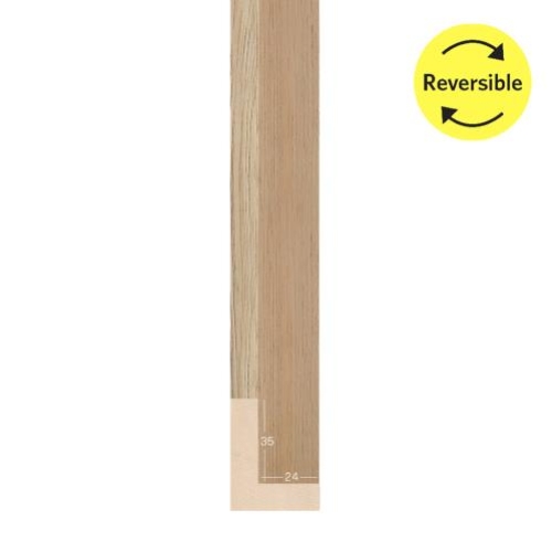 Aus RawOak Tray 34w x 45h Reversib  (Alternative ACAN660OAK)