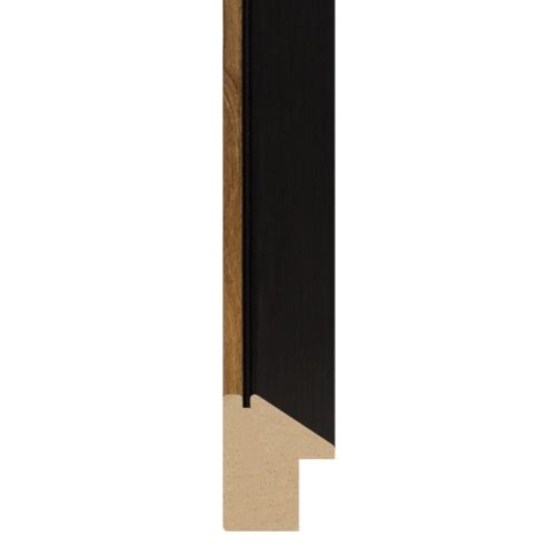 Prisma Wedge 24w x 29h Black/Timber Edge