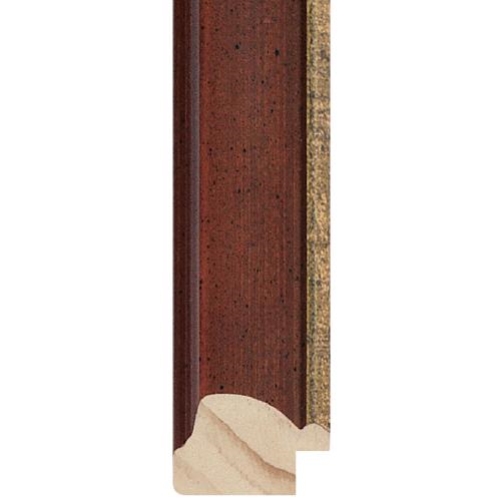 Prague Rounded 32w x 20h Mahogany/Gold Lip