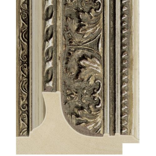 Windsor Ornate 80w x 46h Silver