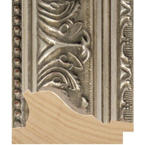 Elizabeth Ornate 85w x 41h Silver