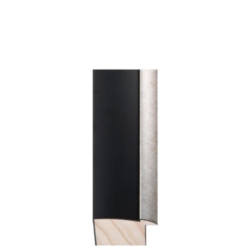 Di Santo Classic 39w x 35h Black/Silver Lip