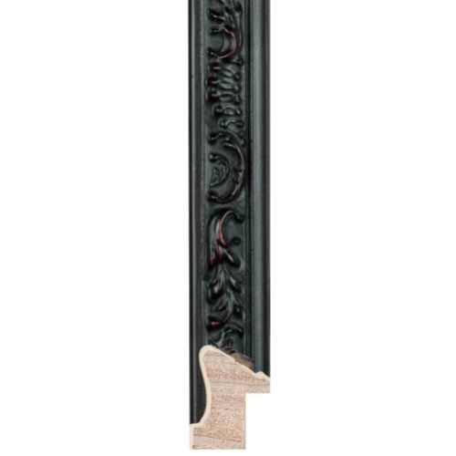 Chantilly Ornate 19w x 23h Black