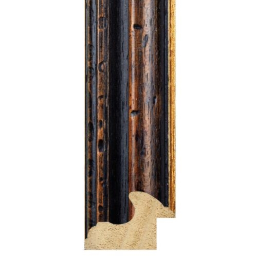 Cruz Classic 45w x 29h Walnut/Gold Lip SML