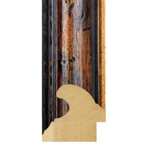 Cruz Classic 62w x 55h Walnut/Gold Lip LRG