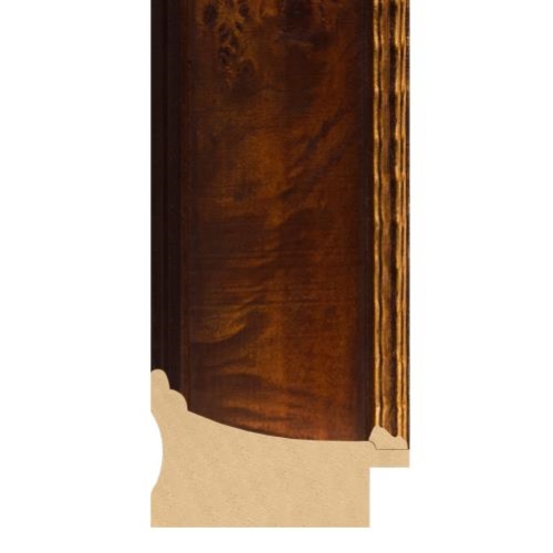 Radica Classic 65w x 40h Cognac/Gold Lip LRG