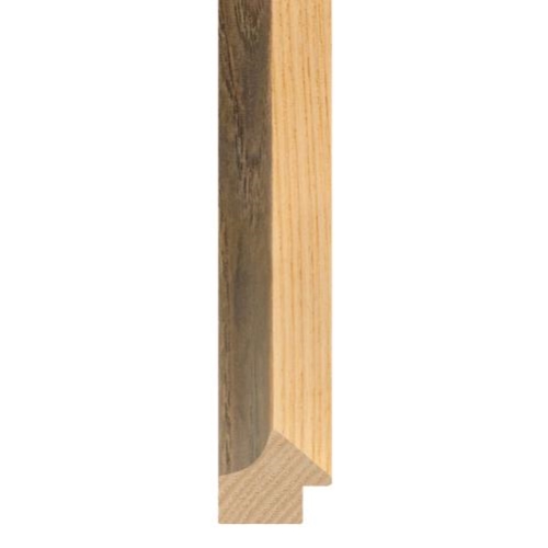~Frassino Scoop Bevel 24w x 20h Grey/Natural