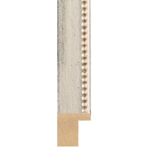 Romantica Box 20w x 20h Silver/Silver Bead